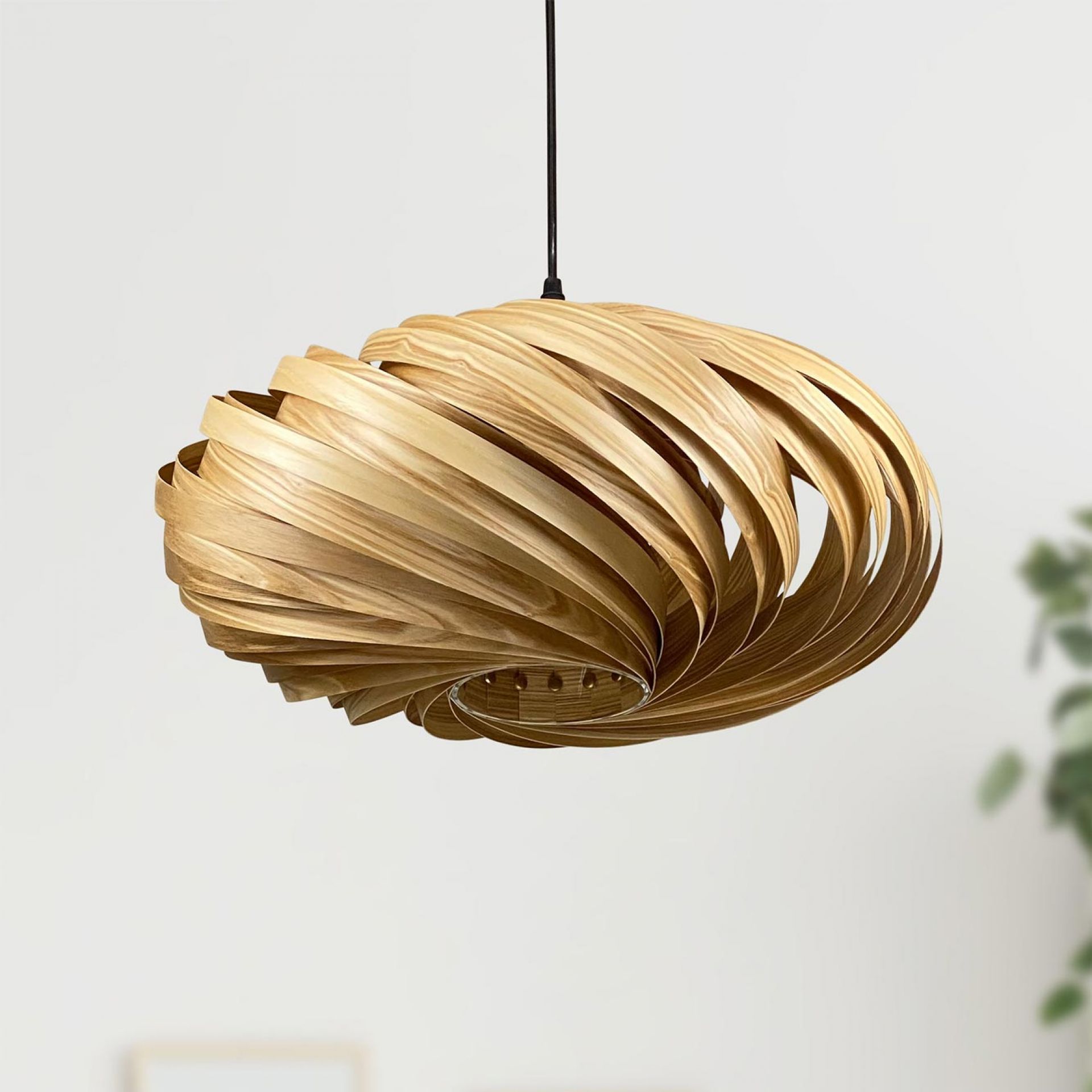 Veneria Lampe à suspendre Ø50 cm Frêne Gofurnit