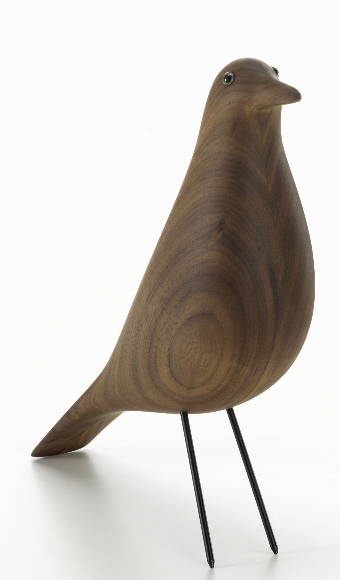 Eames House Bird Sculpture en noyer Vitra NOUVELLE VERSION