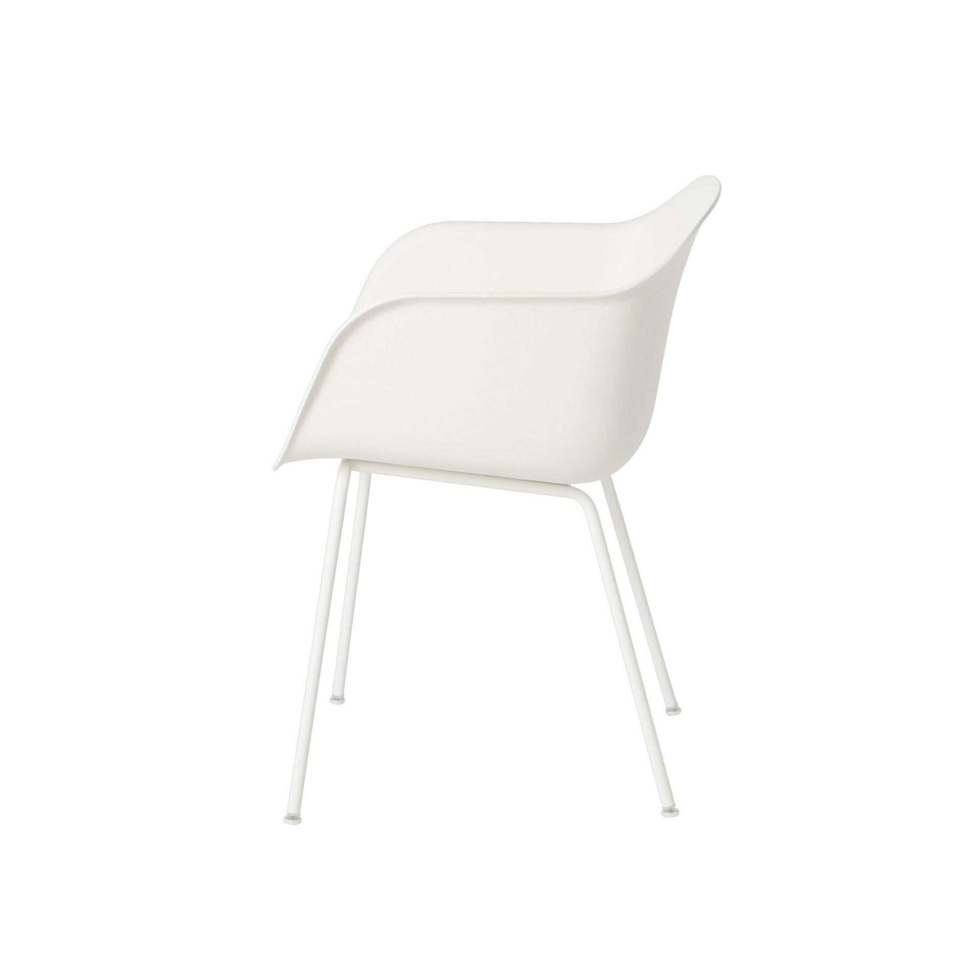 Fiber Armchair Tube Base Chaise Muuto
