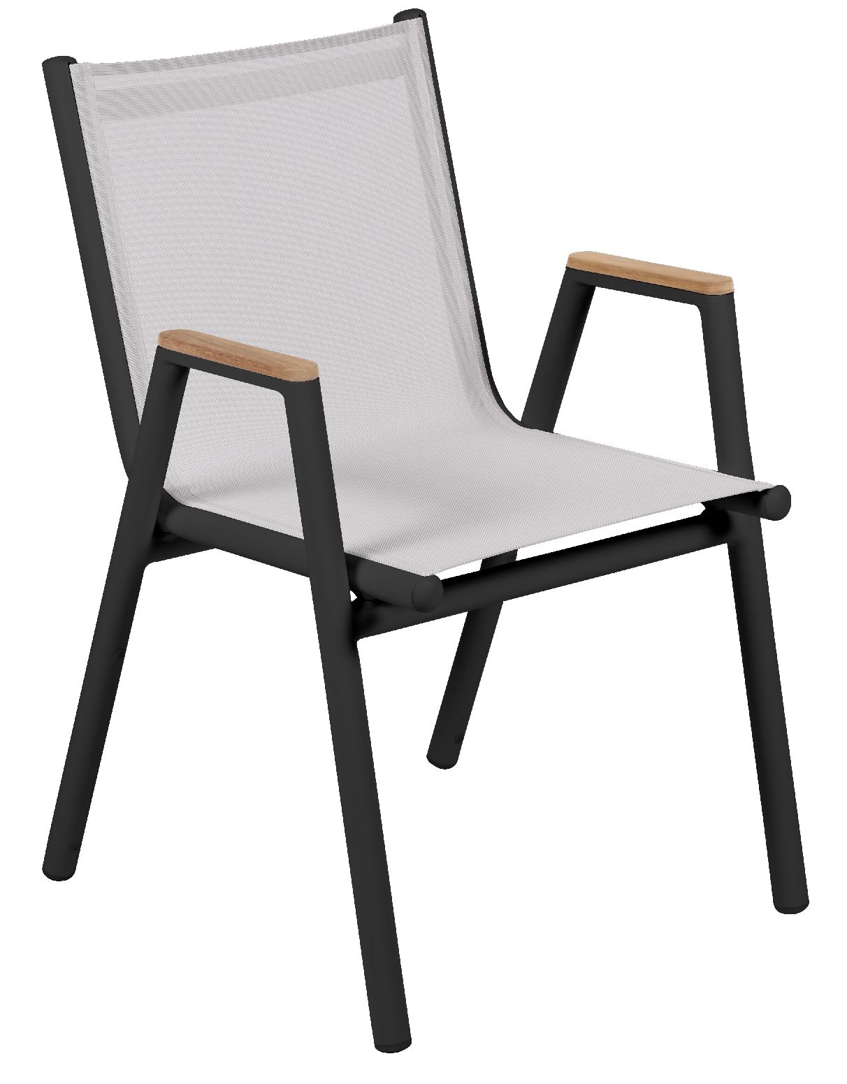 Pilotis fauteuil avec accoudoirs Batyline Extérieur Fermob
