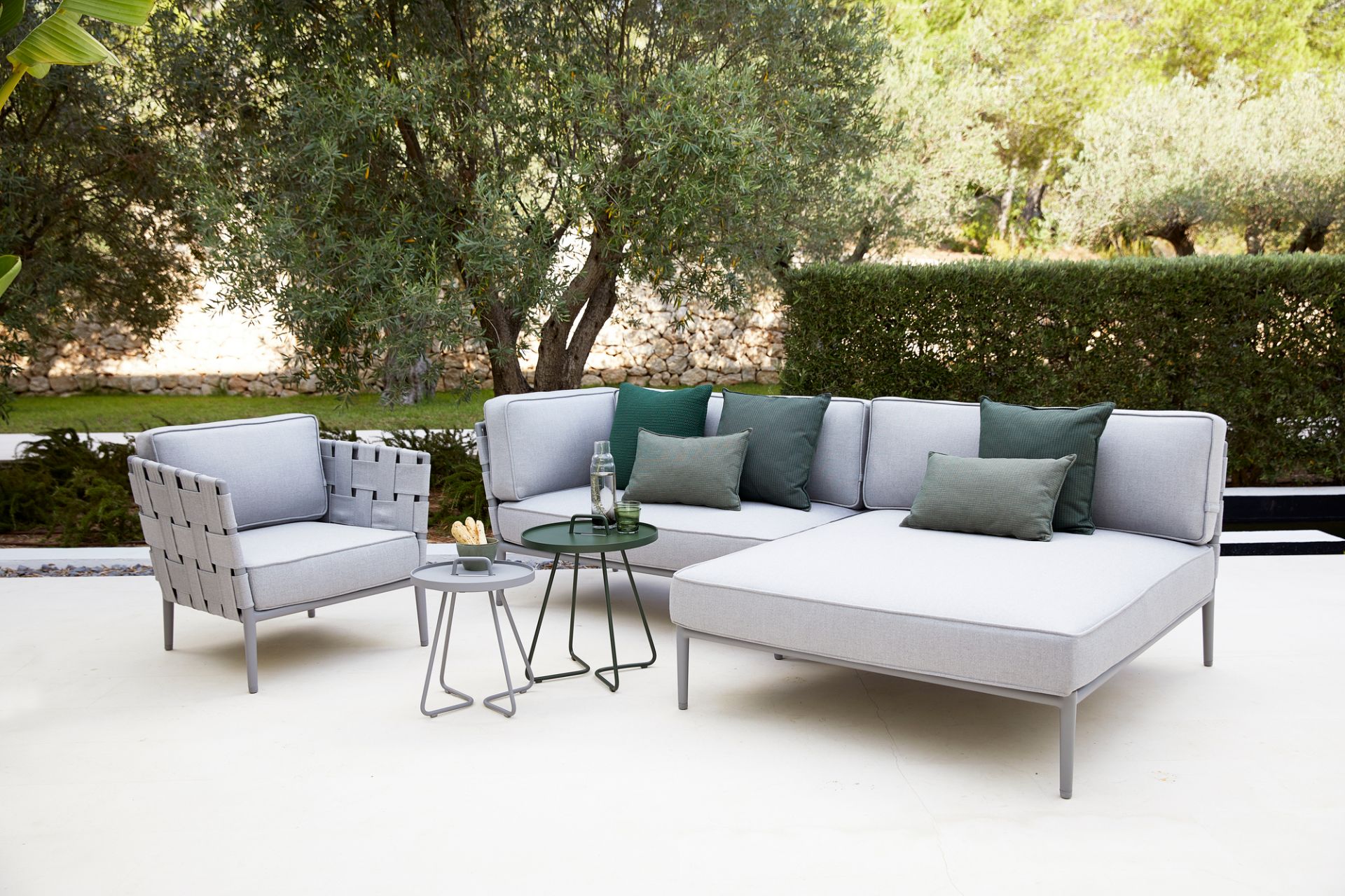 Conic AirTouch Outdoor Daybed Module Cane-Line