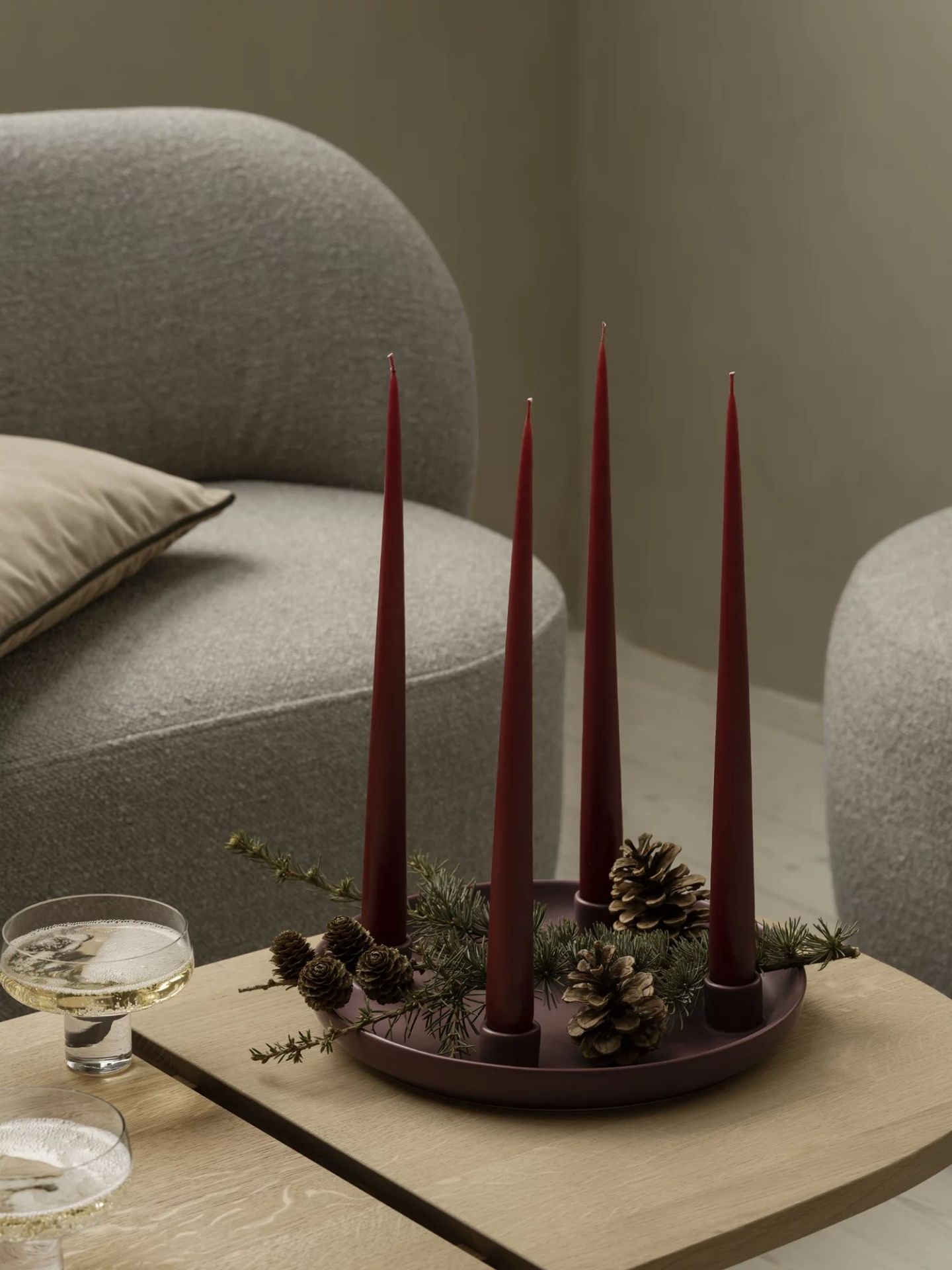 Kuon fauteuil Blomus Boucla - Shitake 