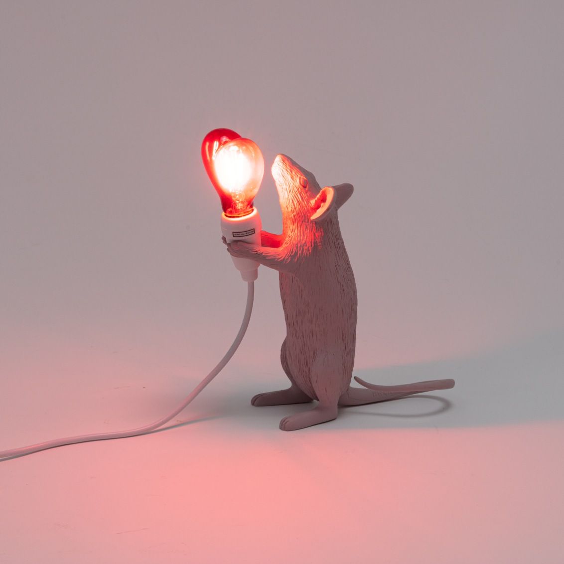 Mouse Lamp Step Love Edition Lampe de table USB Seletti
