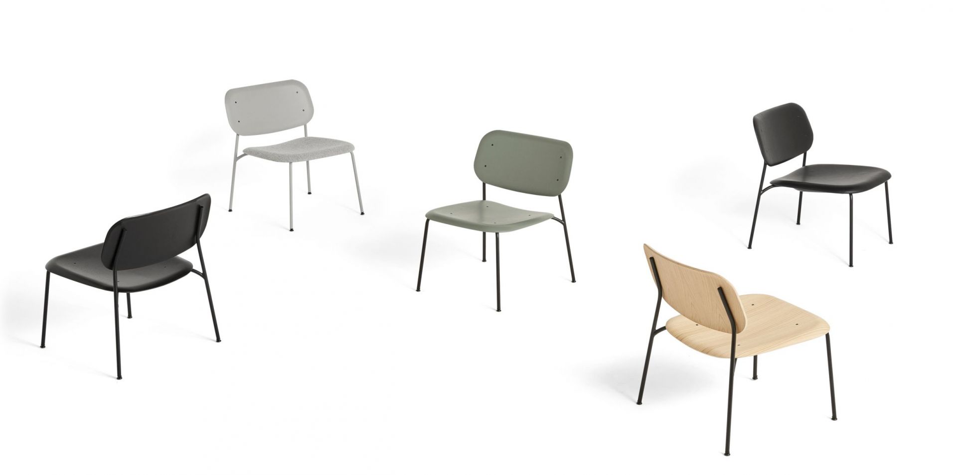 Soft Edge 100 Lounge Chair Chaise Hay