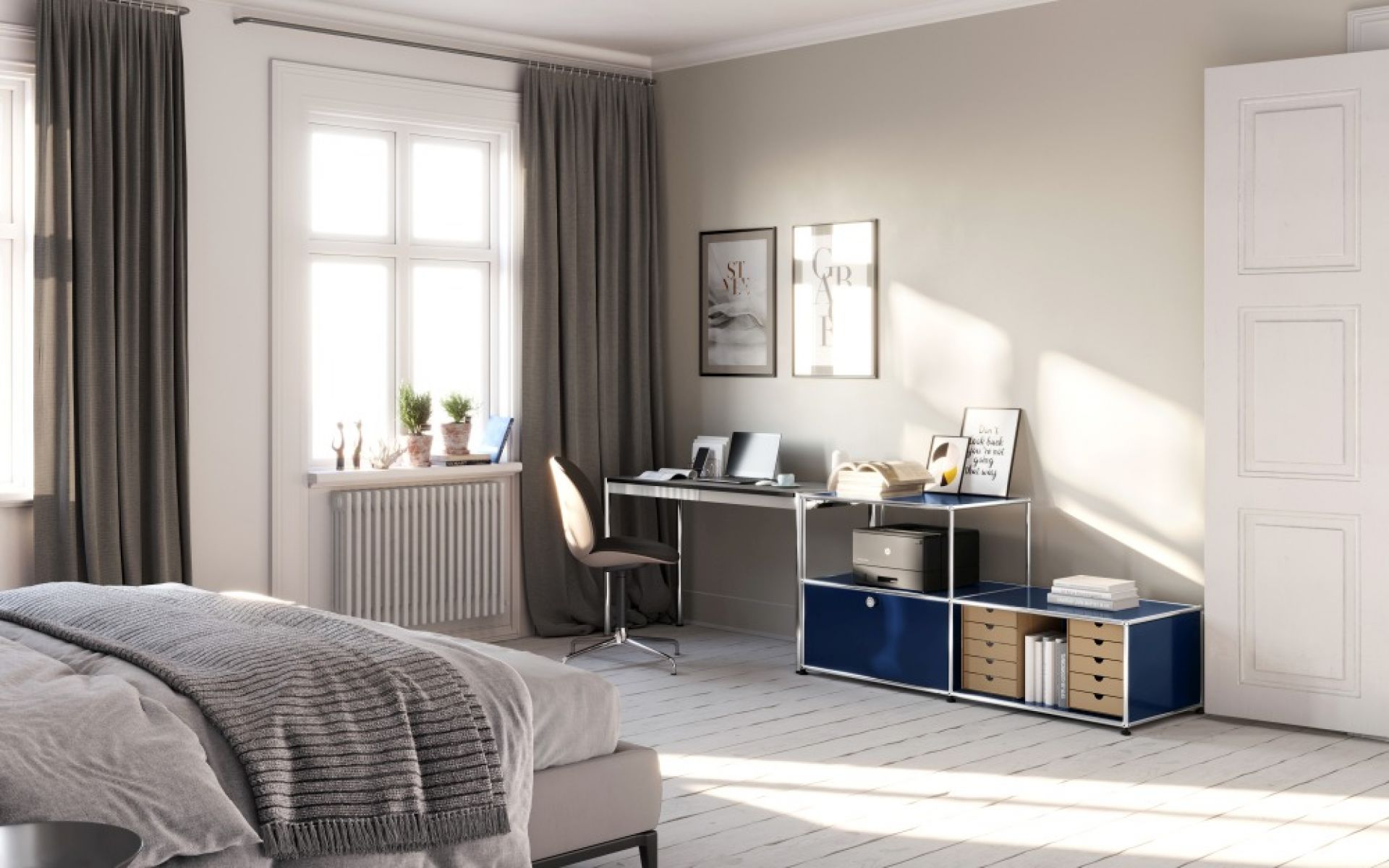 USM HALLER Table 125 x 50 cm Home Office
