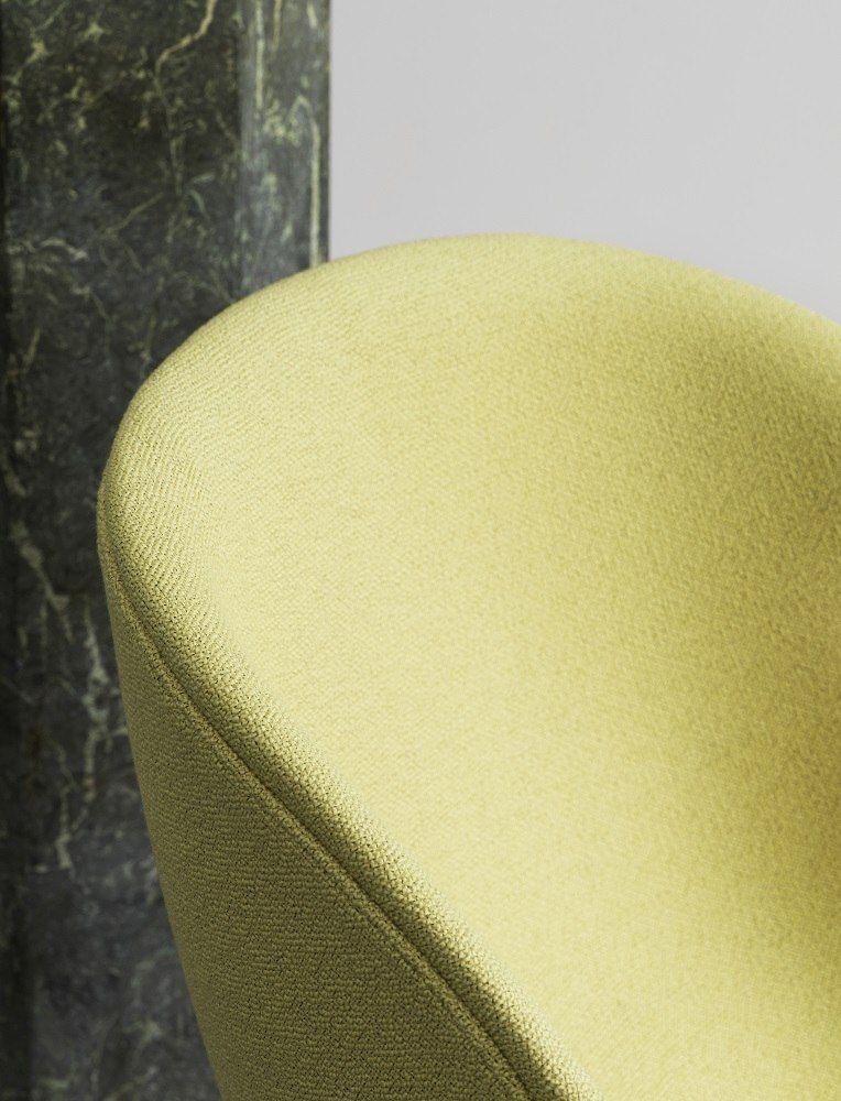 Hyg Lounge Chair High Swivel Fauteuil Normann Copenhagen