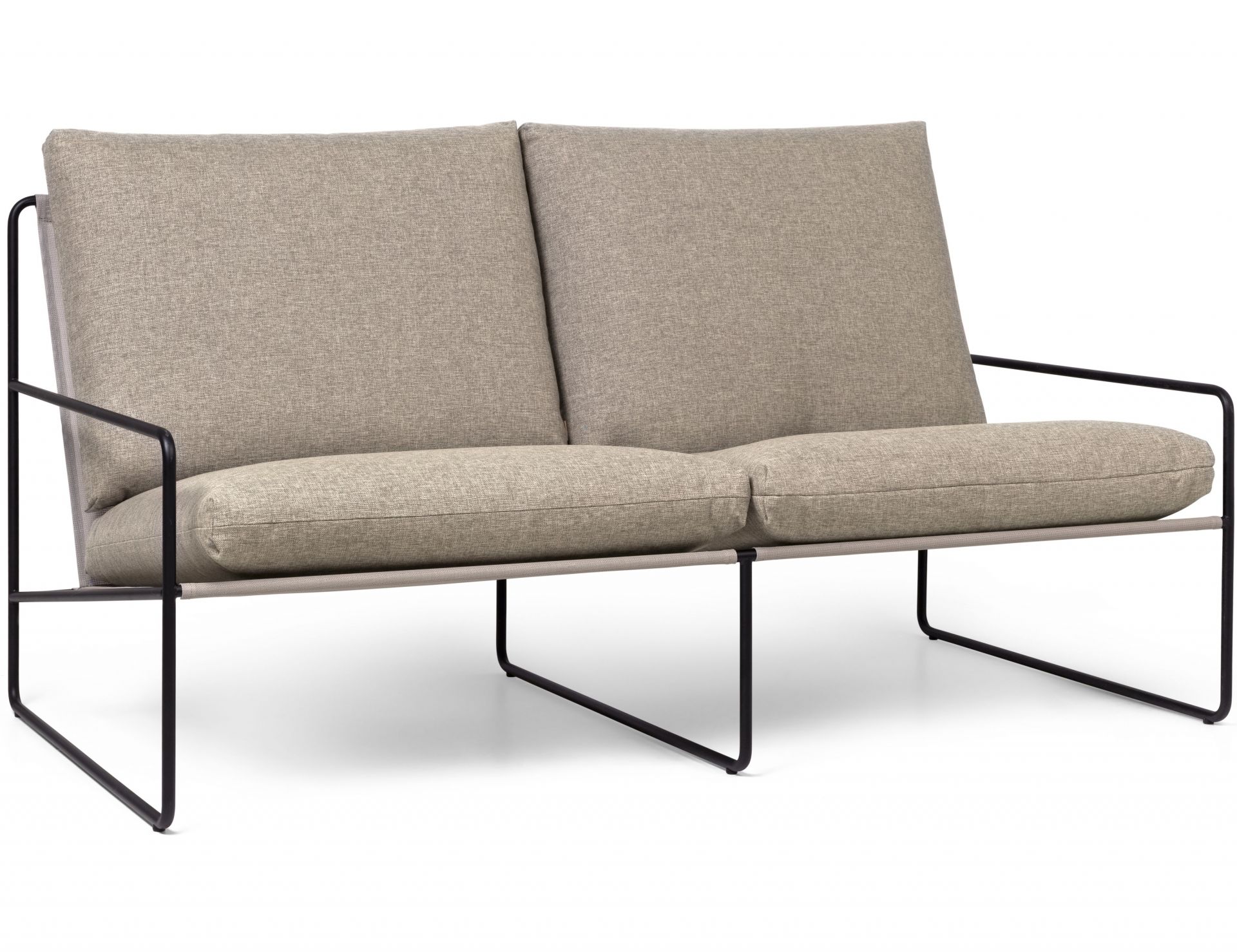Desert Outdoor Canapé Structure Noir Ferm Living