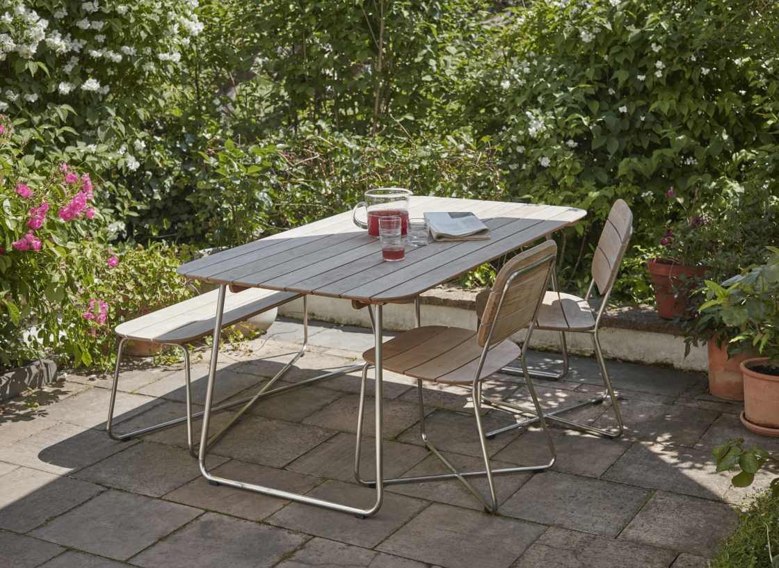 Lilium Table Table à manger d'extérieur Skagerak by Fritz Hansen