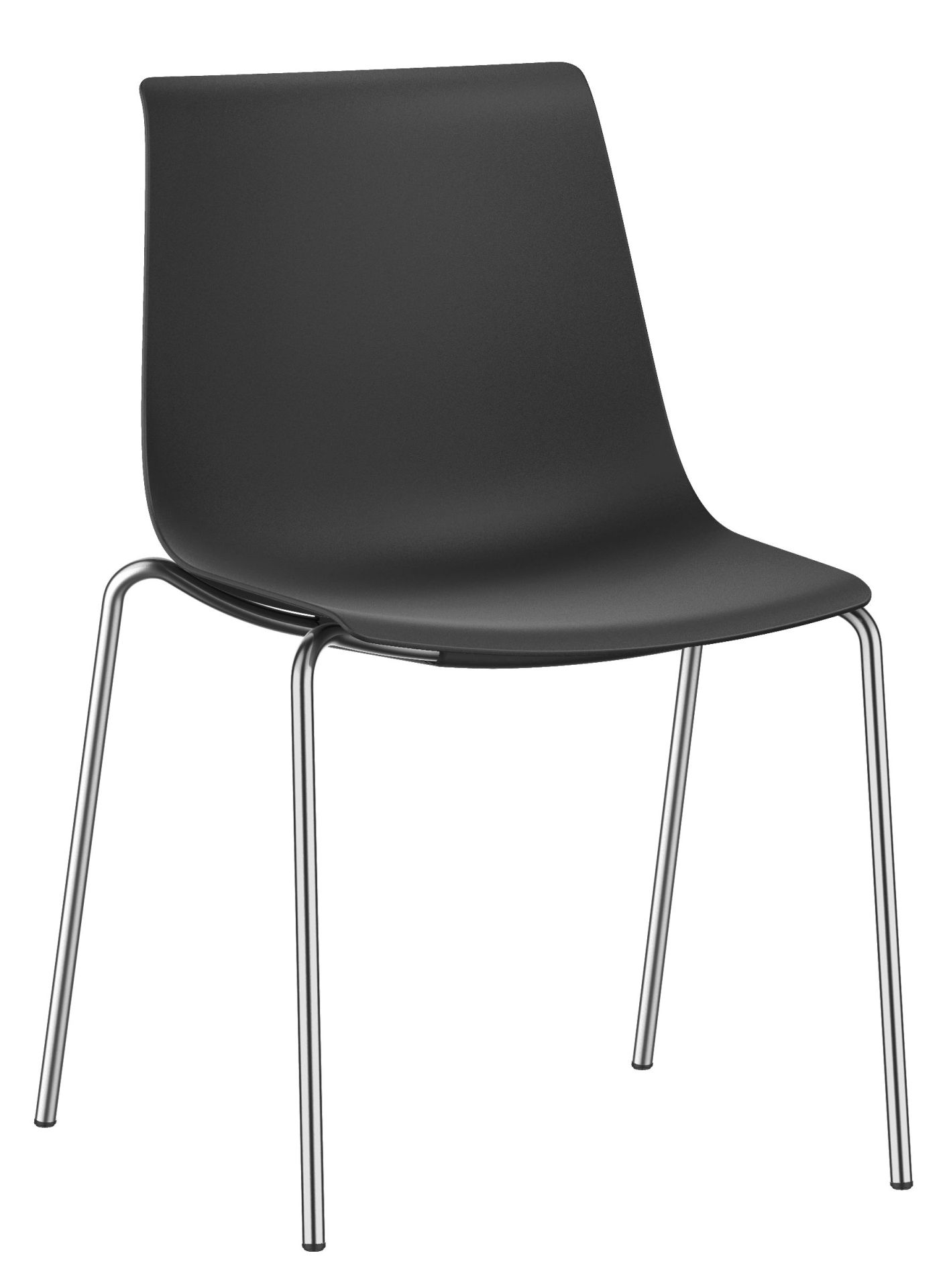 Shuffleis chaise visiteur quatre pieds Interstuhl