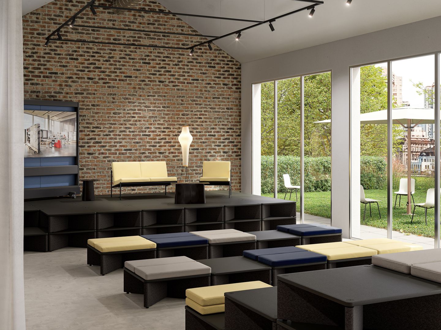 Plateforme de réinitialisation, système de plateforme modulaire Vitra