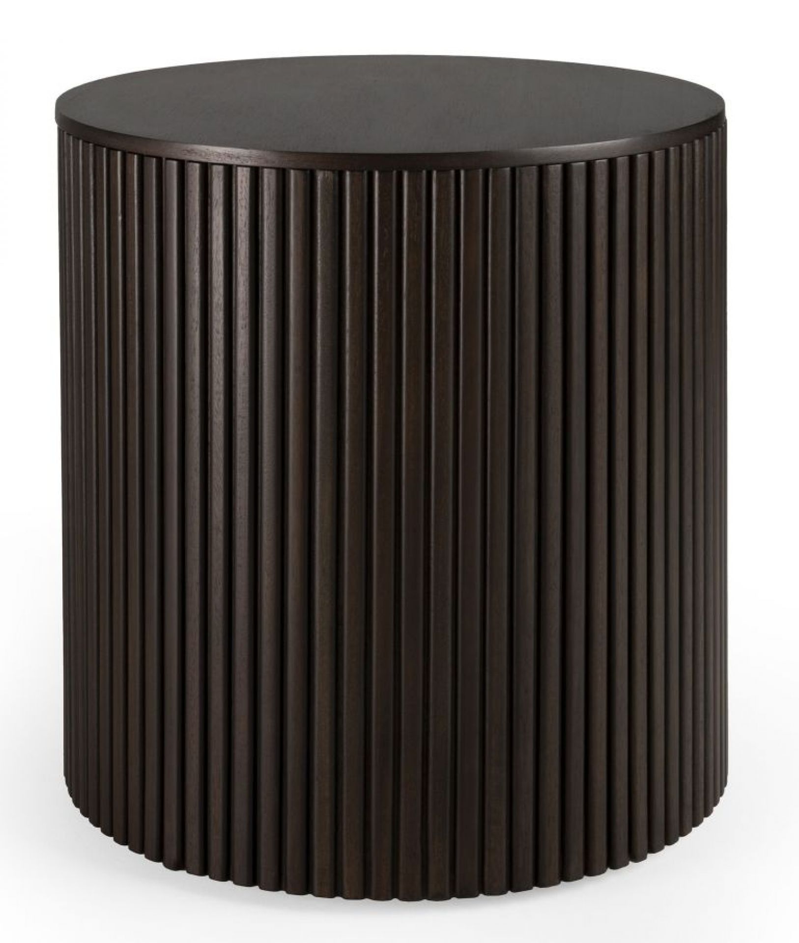 Roller Max Table d'appoint ronde brun foncé Ethnicraft