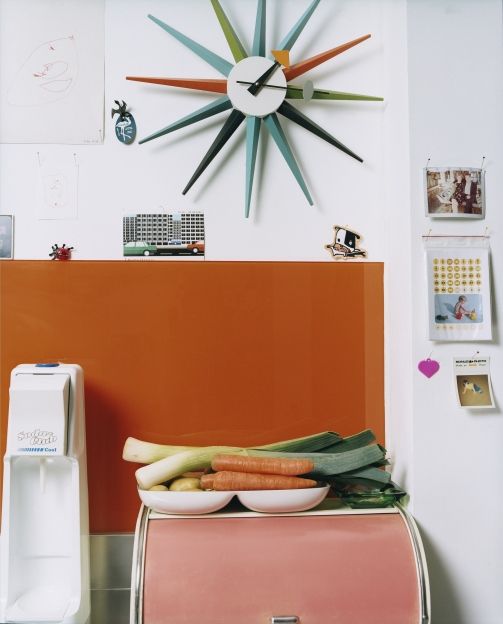 Sunburst Clock Horloge Murale Vitra
