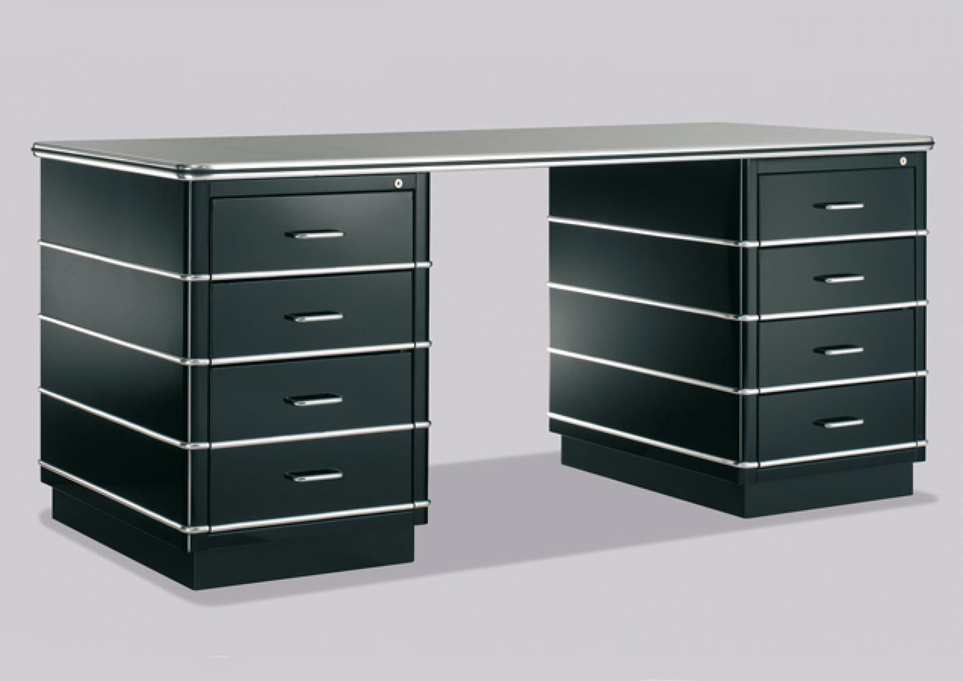 TBB 229 Classic Line bureau (avec bordures) Müller Möbelfabrikation 