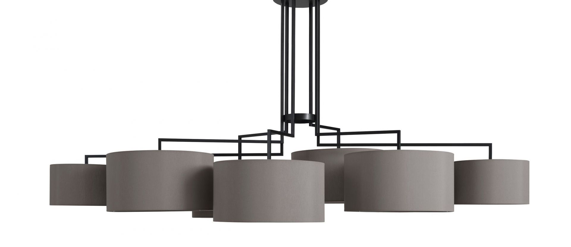 NOON 7 Ceiling / Pendant lamp Plafonnier Zeitraum