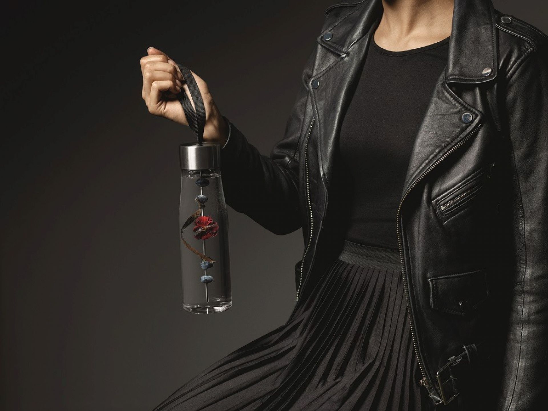MyFlavour Drinking bottle Bouteille à boire 0,75 l Noir Eva Solo OFFRE SPECIALE