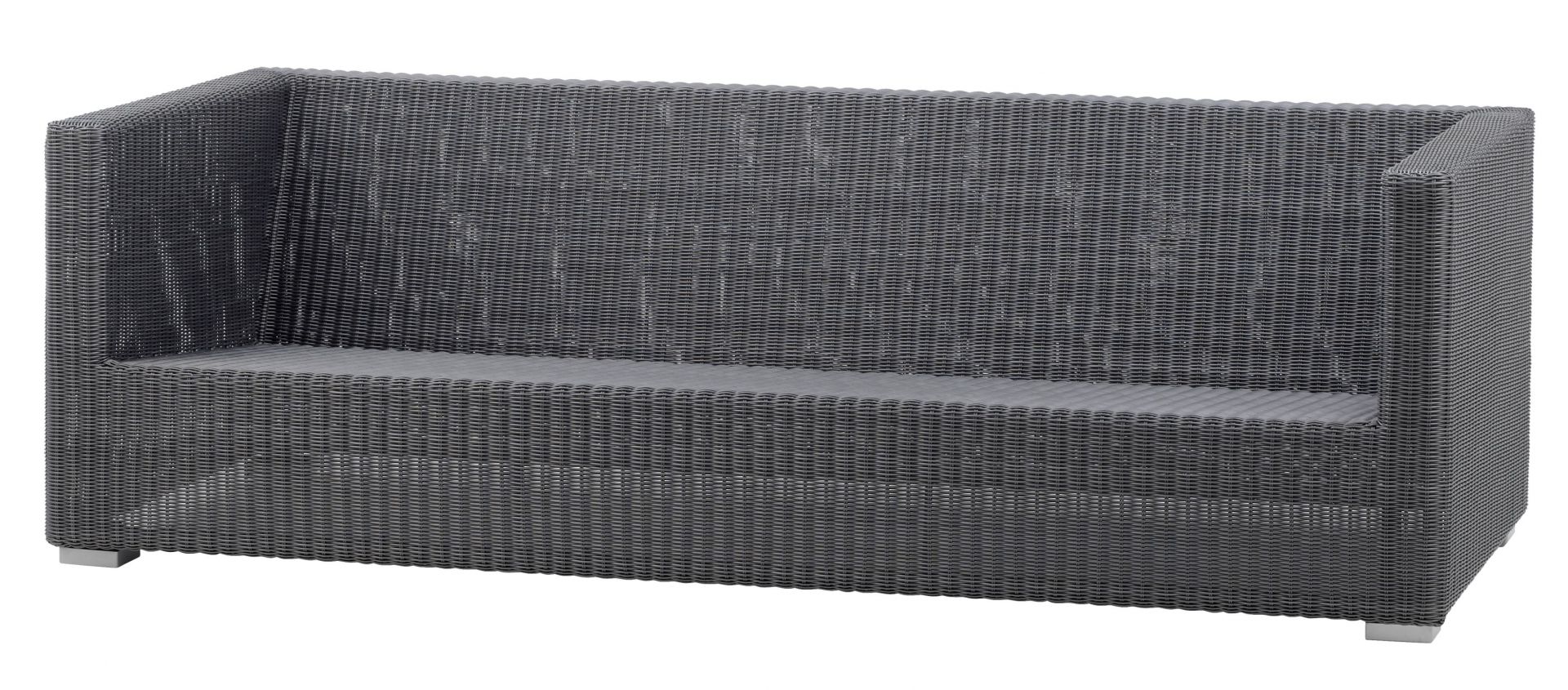 Chester Canapé 3 places Graphite Cane-Line