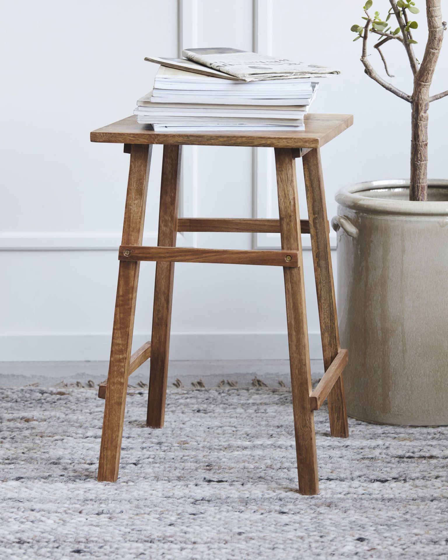 Laddi table d'appoint brun antique house doctor OFFRE SPECIALE