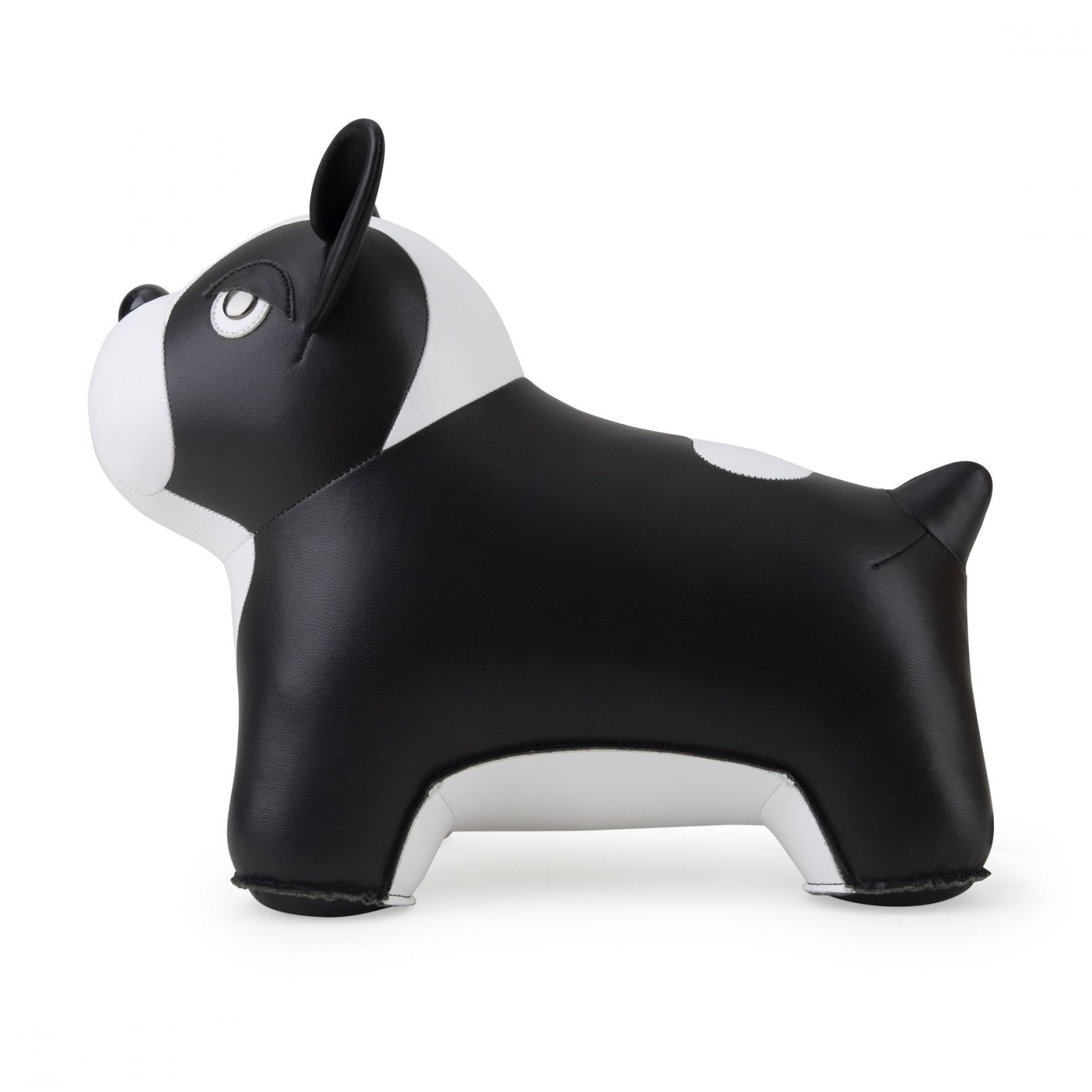 Butoir de porte Bouledogue français II noir/blanc Züny