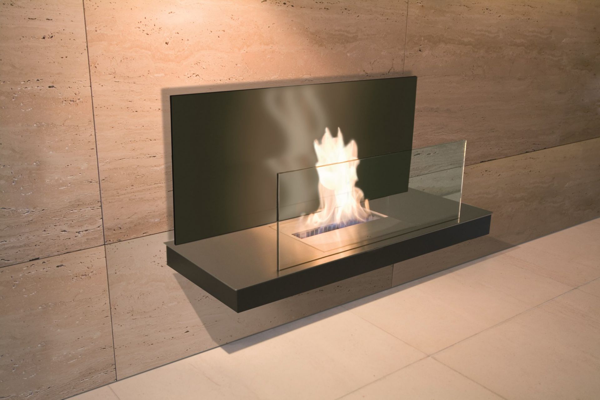 Wall Flame 2 Cheminée Éthanol Radius