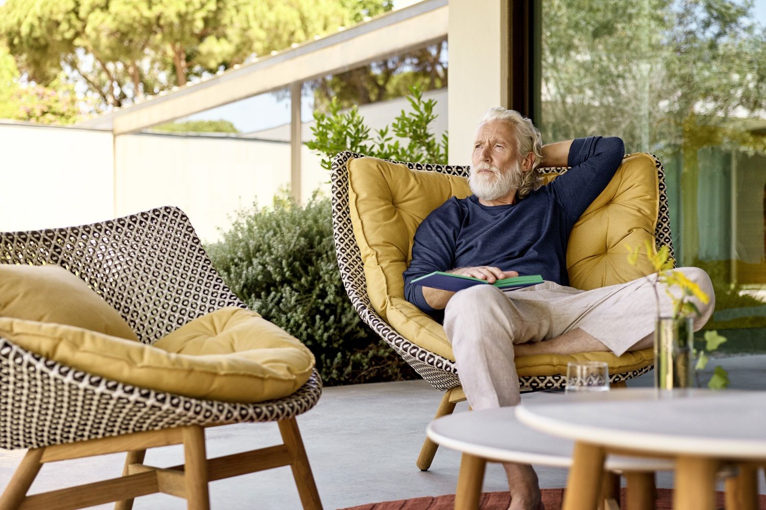 Mbrace Outdoor Club Chair Chaise Dedon