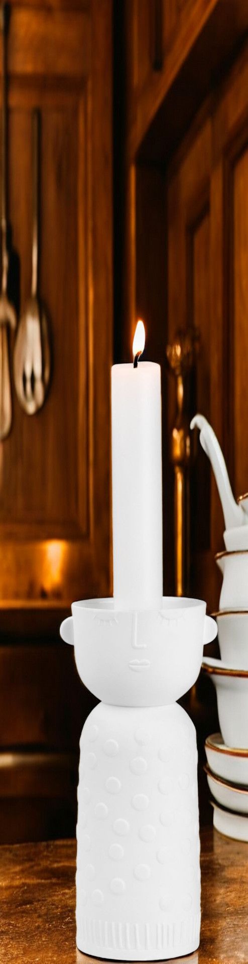 Couches de porcelaine Forme lumineuse Luna Bougeoir Räder OFFRE SPECIALE