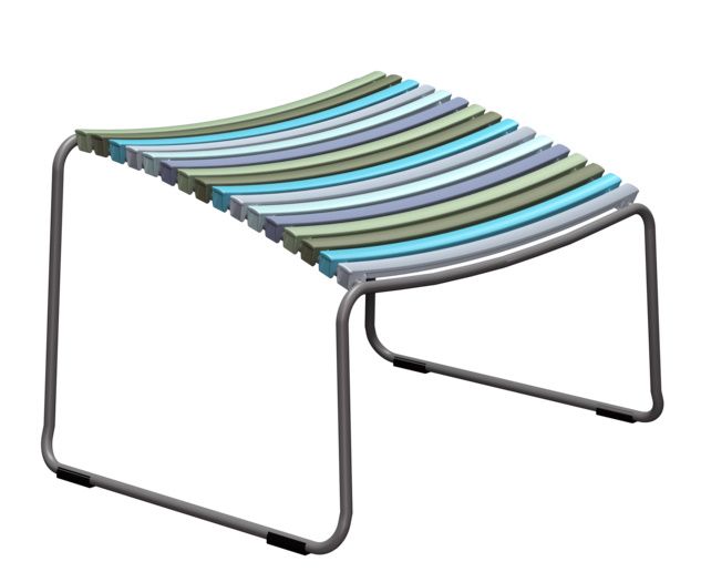 Click Footrest Tabouret de pied Outdoor Houe 
