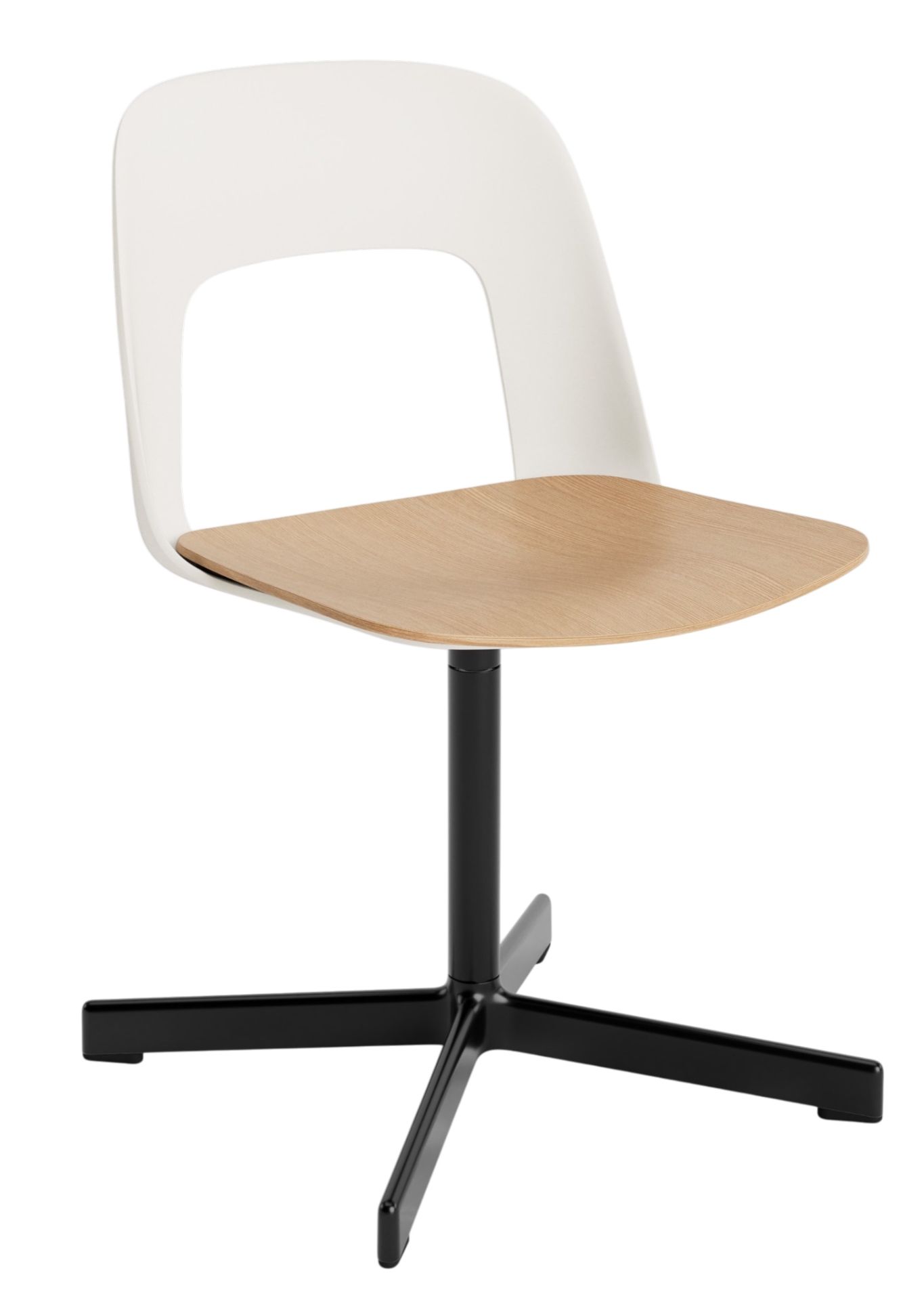 Layout Side Chair 132 4-étoiles pivotantes chaise Hay 
