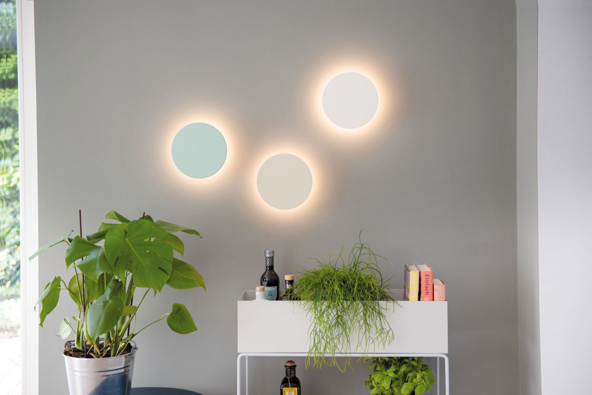 Dot Mint Applique murale blanc Lampe à batterie Remember OFFRE SPECIALE