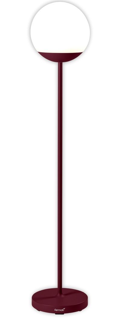 Mooon Lampadaire Fermob cerise noire