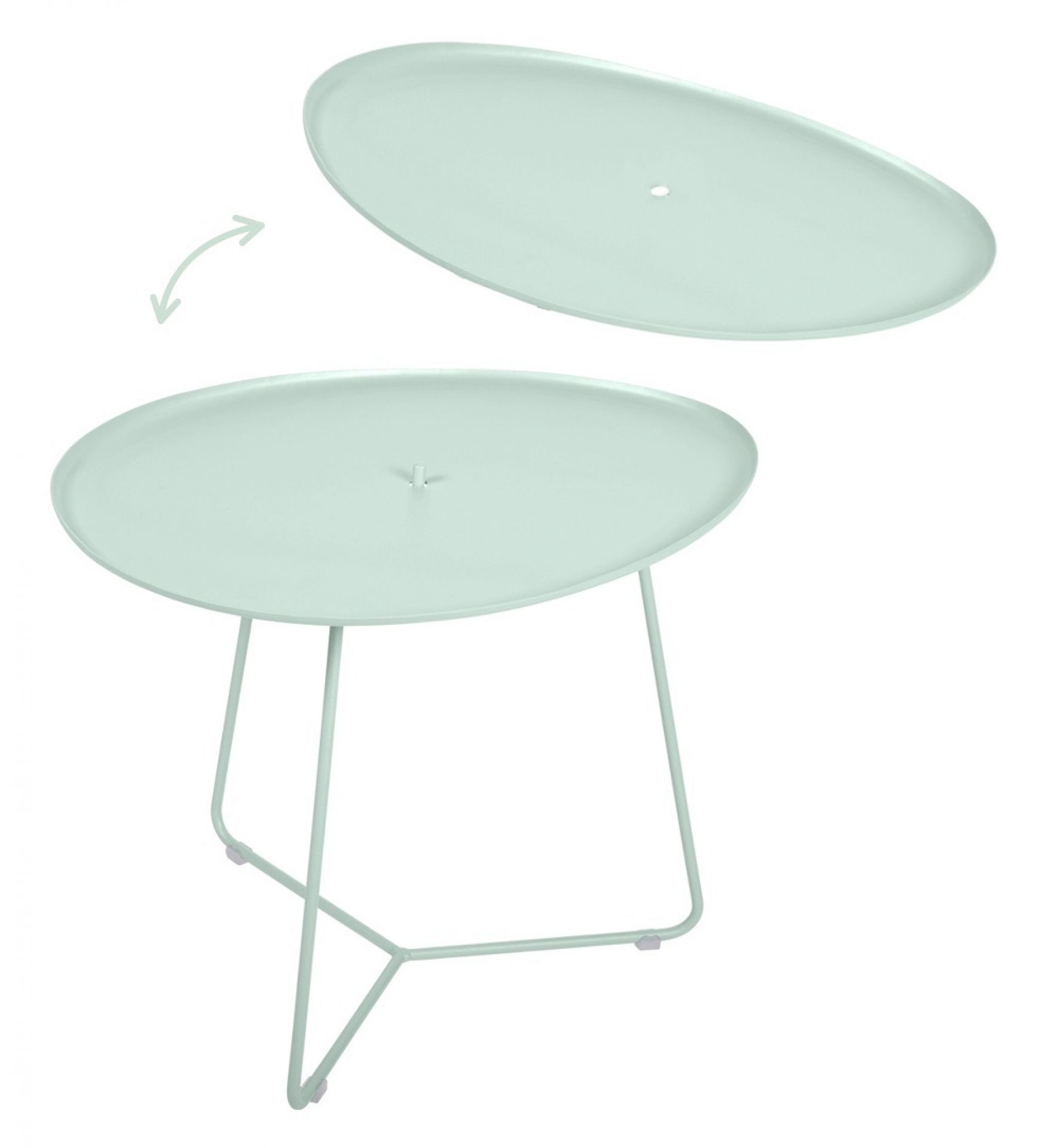 Cocotte petite de plein air table Fermob Rouge coquelicot Cocotte petite de plein air table Fermob Rouge coquelicot