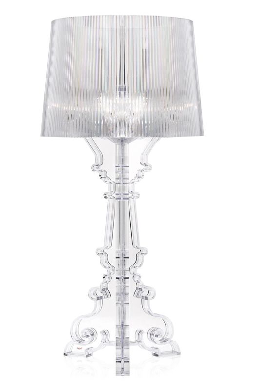 Bourgie Lampe de Table Cristal clair Dimmable Kartell