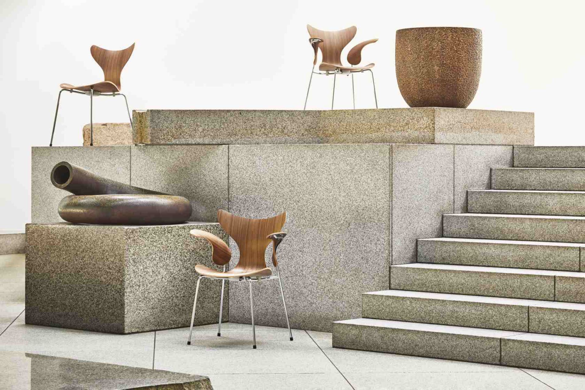 Lily Accoudoir chaise 3208 Fritz Hansen