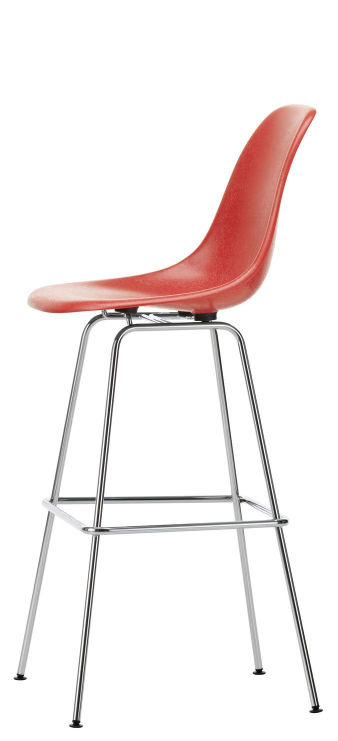 Eames Fiberglass Bar Stool High Tabouret de bar Vitra  