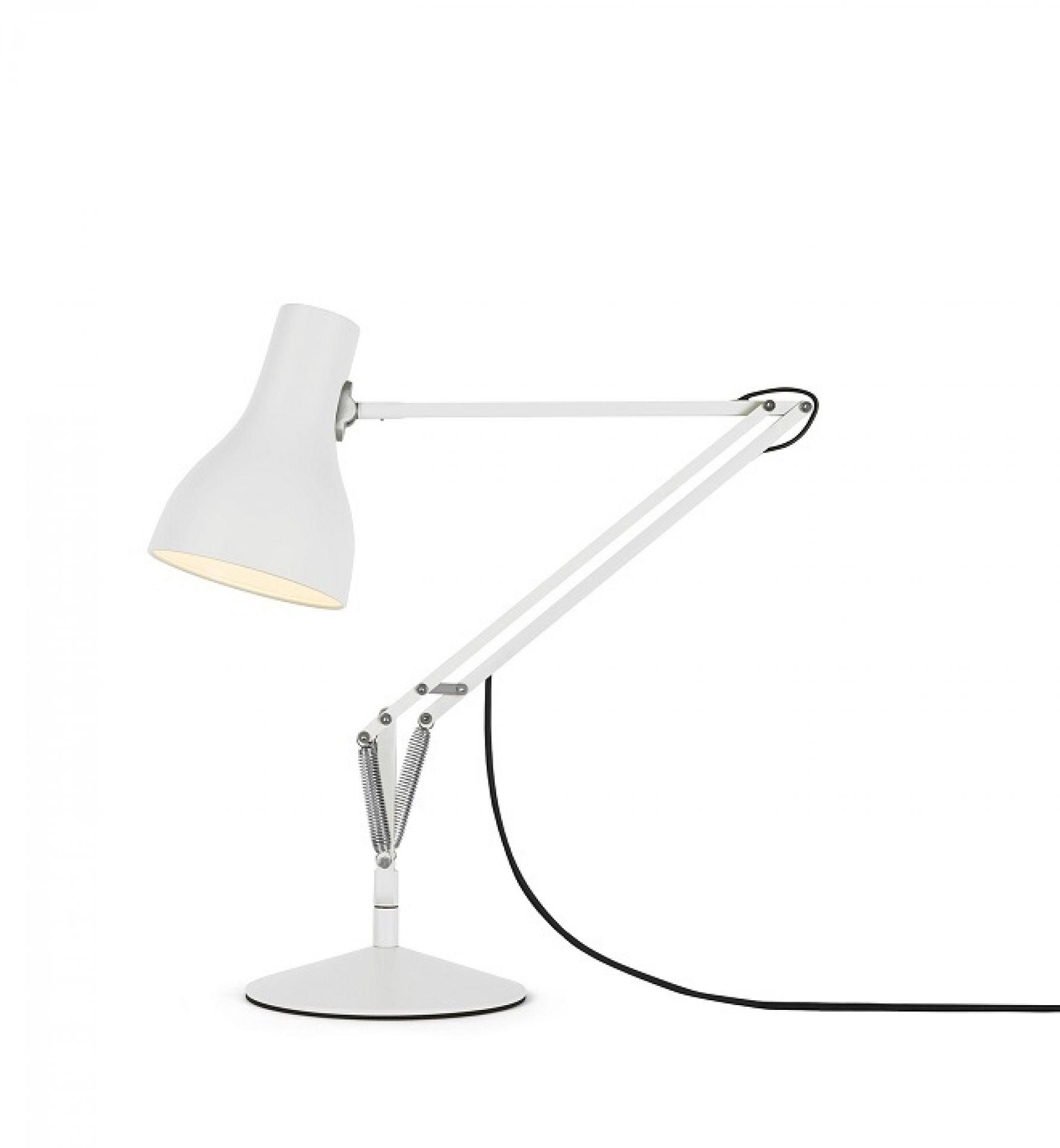 Type 75 Desk lamp Lampe de table Anglepoise Alpine blanche