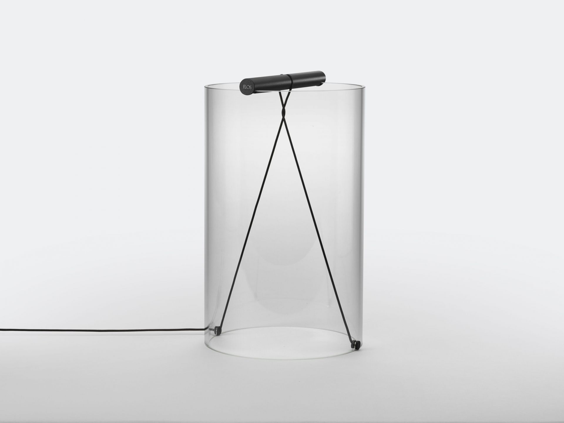 To-Tie T2 LED Lampe de table Flos Anodisé noir