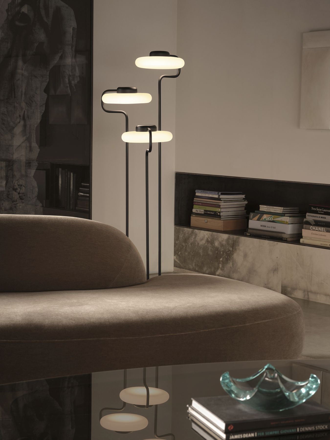 Tratto Lampadaire noir Kdln