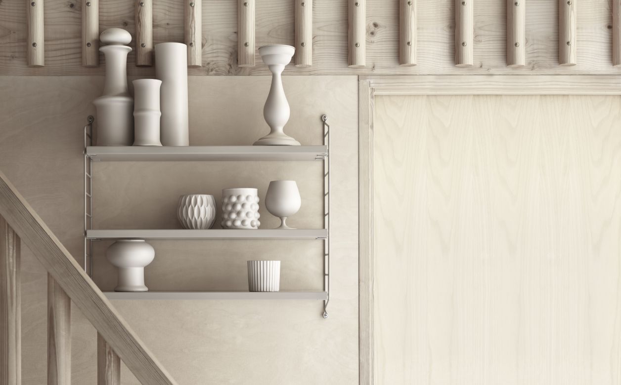 Élément individuel Échelle murale H 75 cm String Furniture  