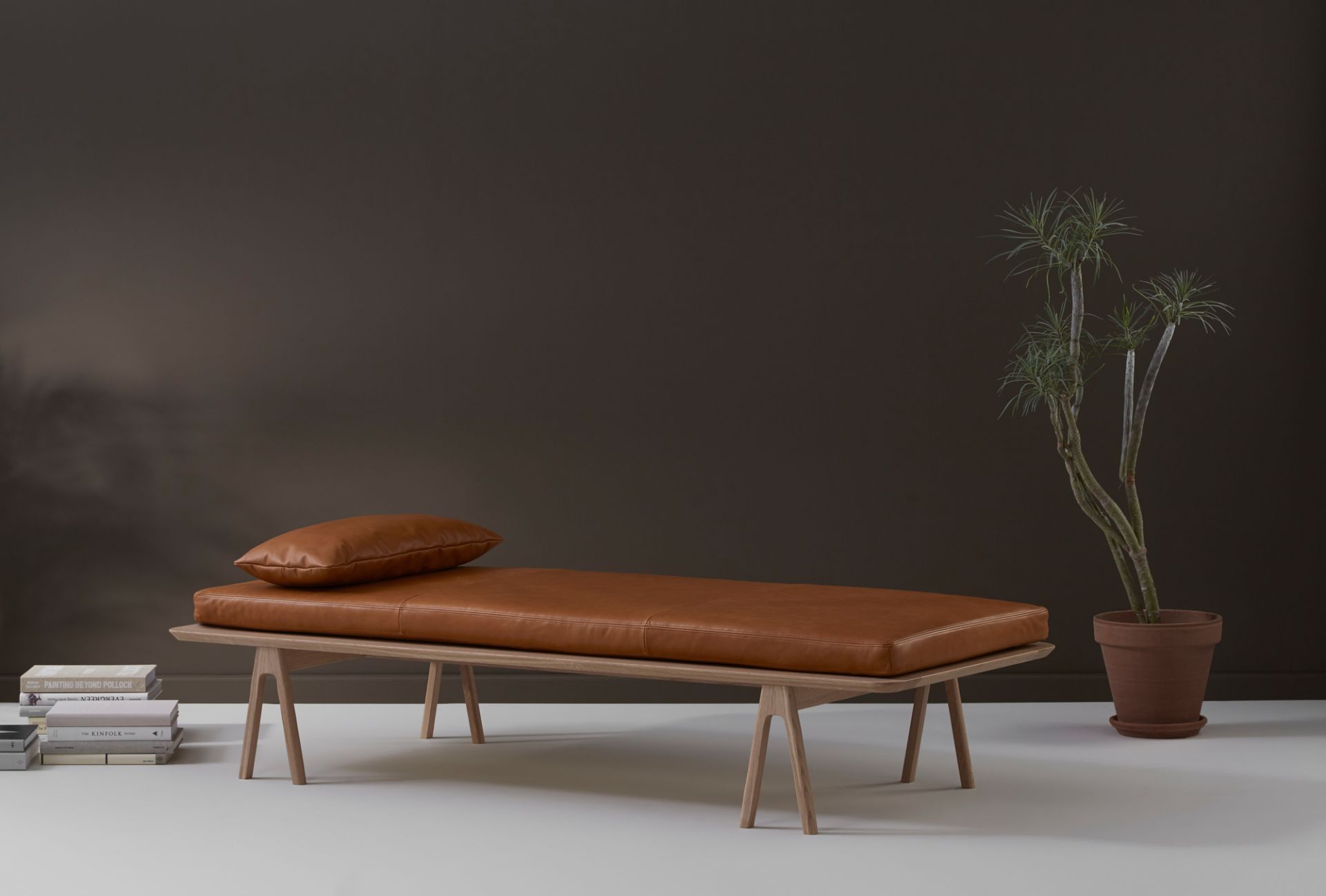 Level Daybed Fainéant Blanc/Noir Woud