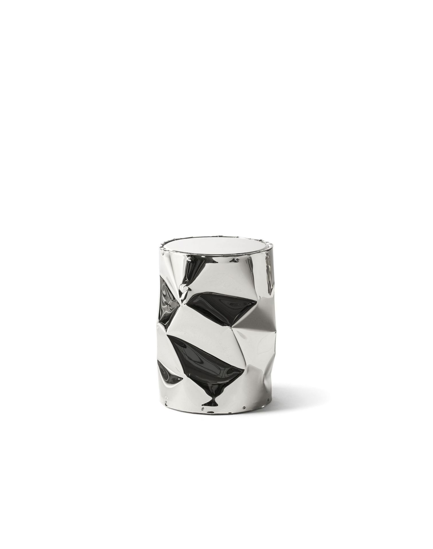 TAB.U table d'appoint / tabouret chrome Opinion Ciatti