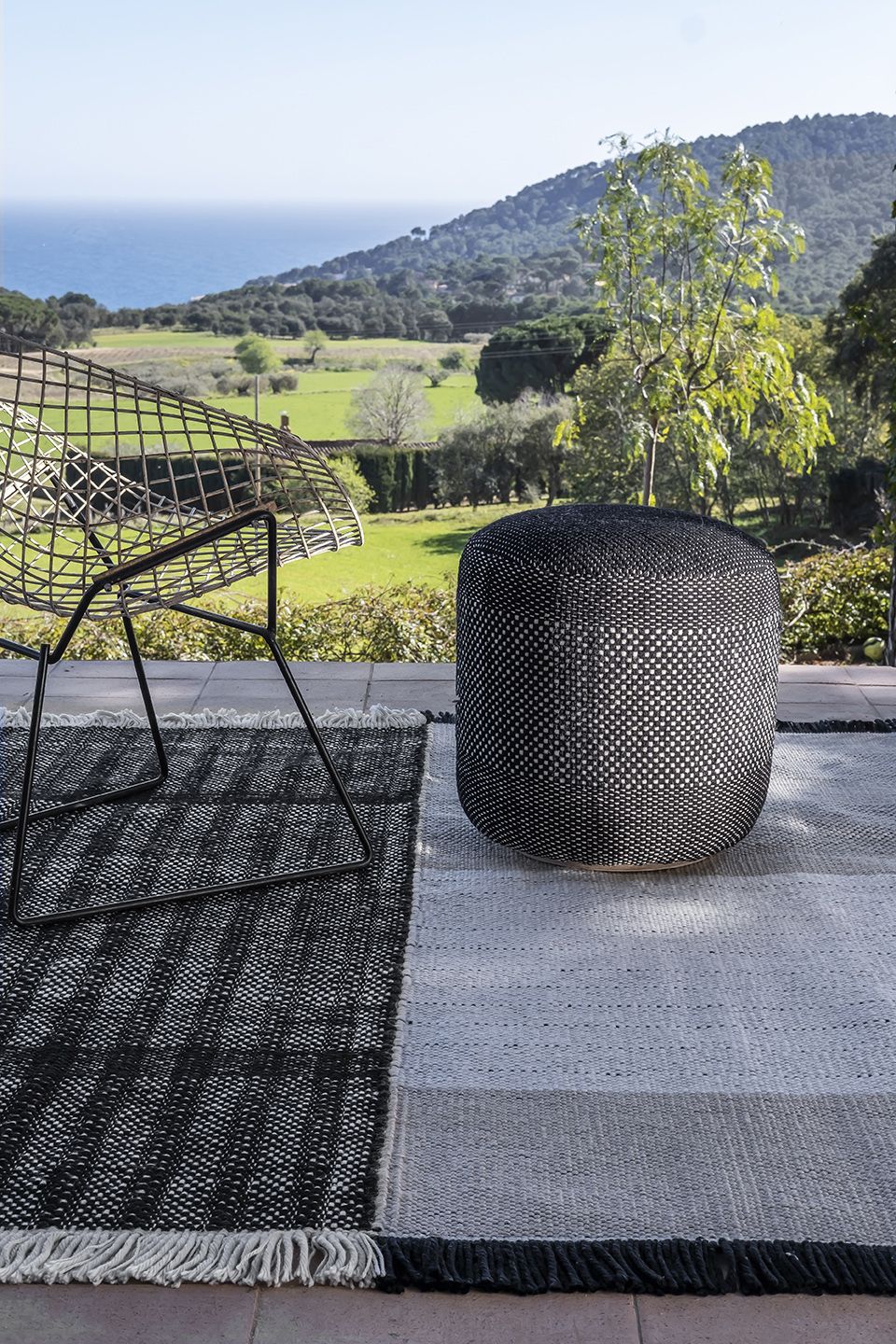 Tres Outdoor Pouf Tabouret Nanimarquina
