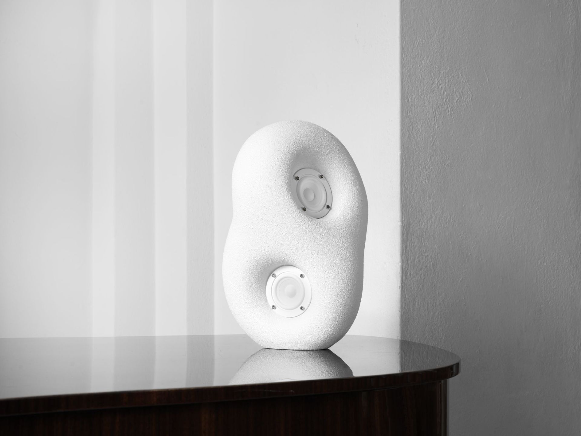 Sculpture acoustique Haut-parleur Transparent
