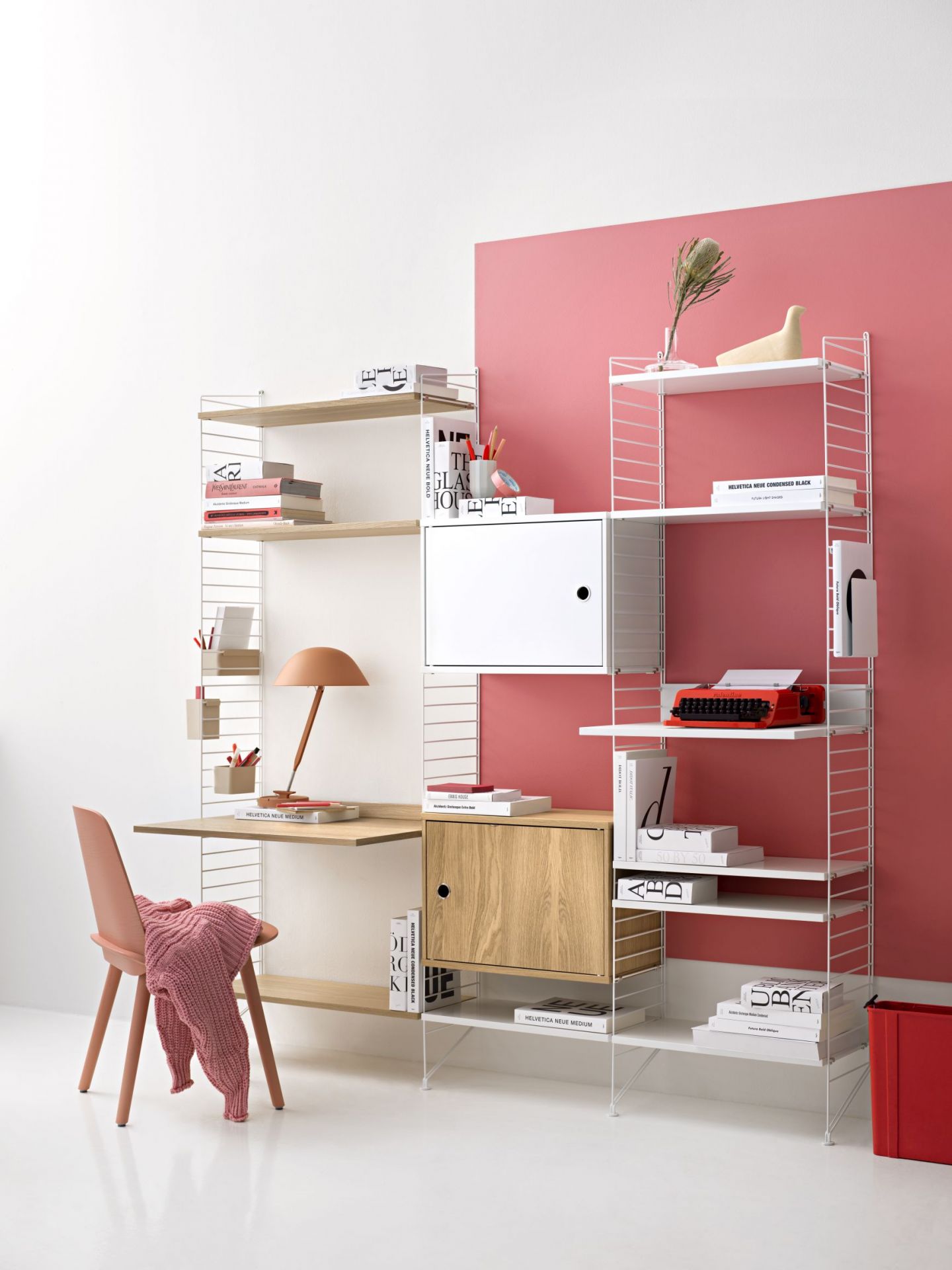 Organizers Boîtes de rangement String Furniture Beige