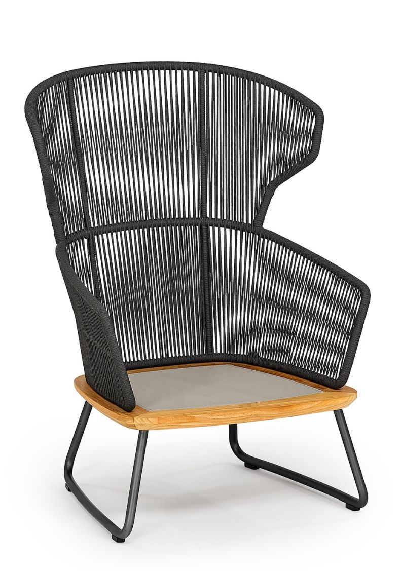 Denia Fauteuil Relax Outdoor avec coussin d'assise Zori Gari Weishäupl  