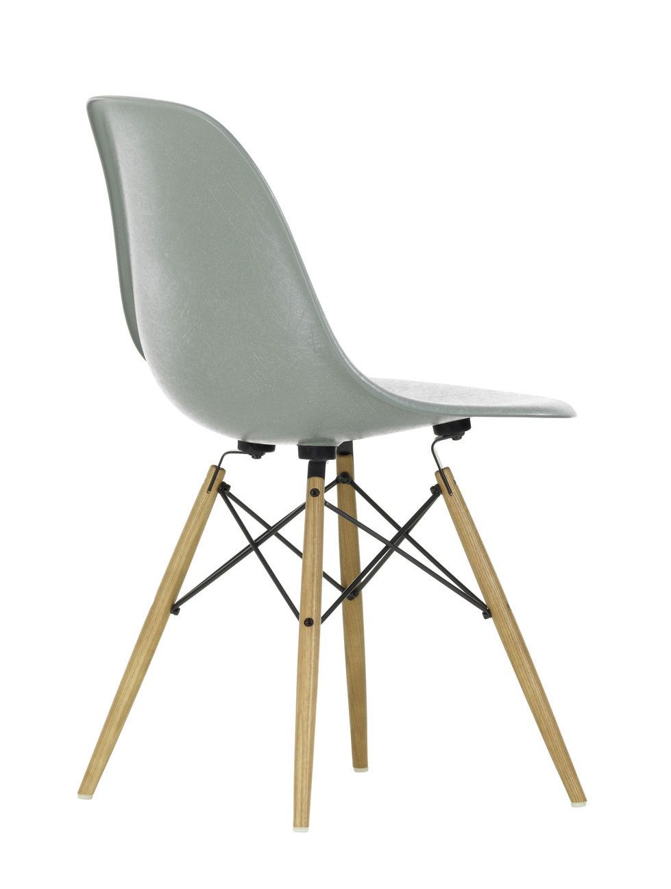Eames Fiberglass Chair DSW chaise Vitra