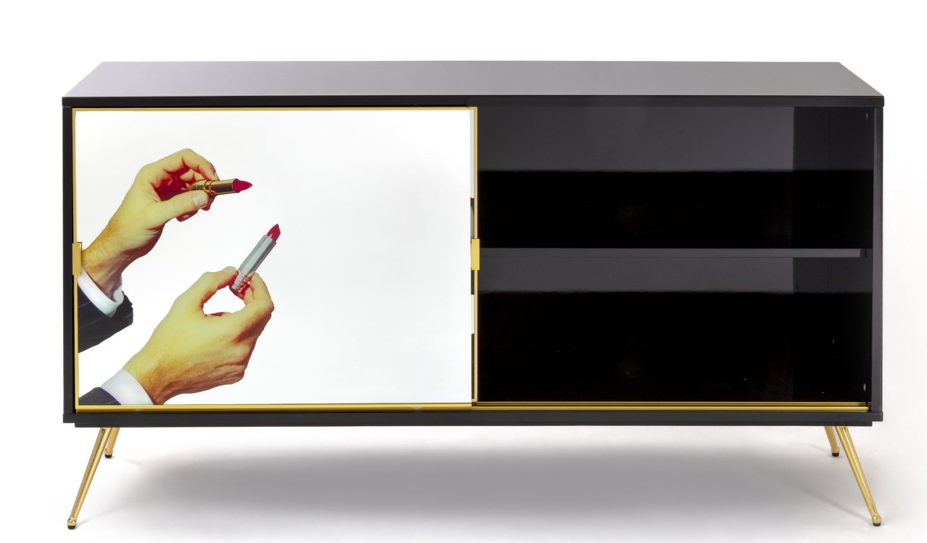 Toiletpaper Sliding Doors Portes coulissantes Buffet Seletti Lipsticks Toiletpaper Sliding Doors Portes coulissantes Buffet Seletti Lipsticks