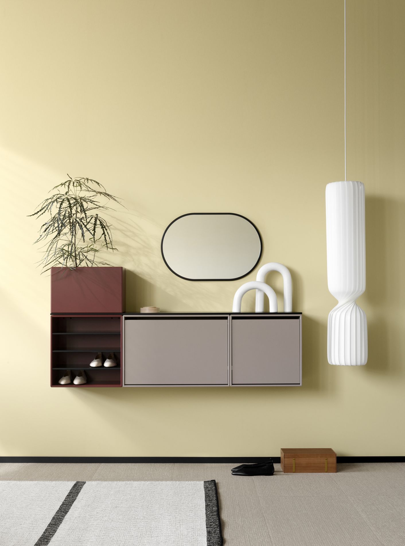 Hide Armoire à chaussures Oat Montana QUICK SHIP