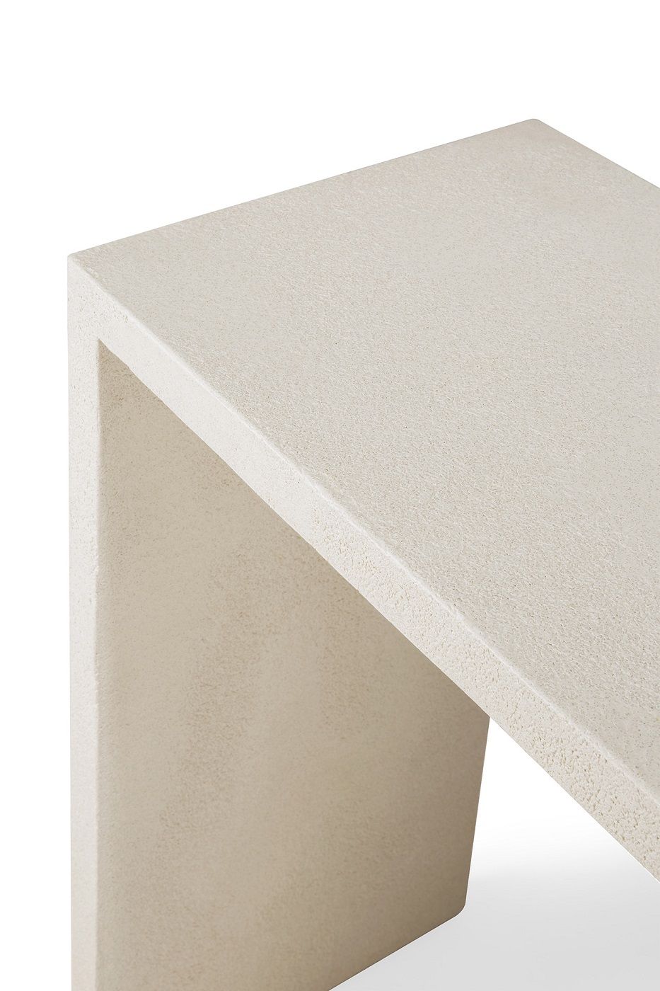 Console Elements Microcement Off White Ethnicraft