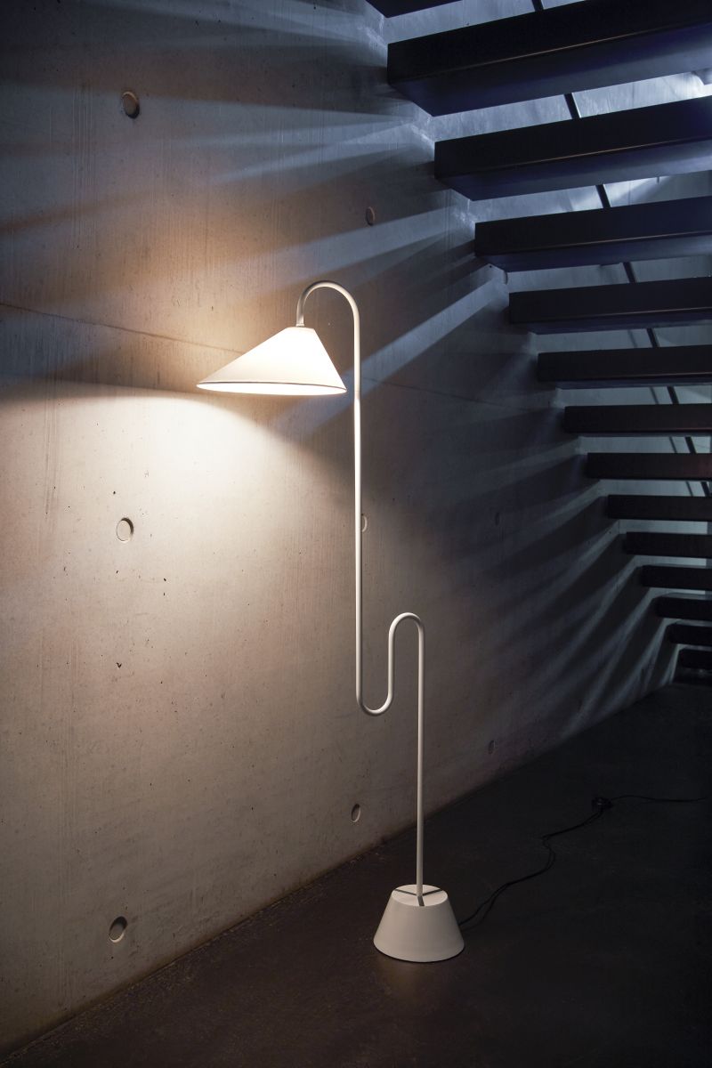 Roattino lampadaire blanc ClassiCon - QUICK SHIP