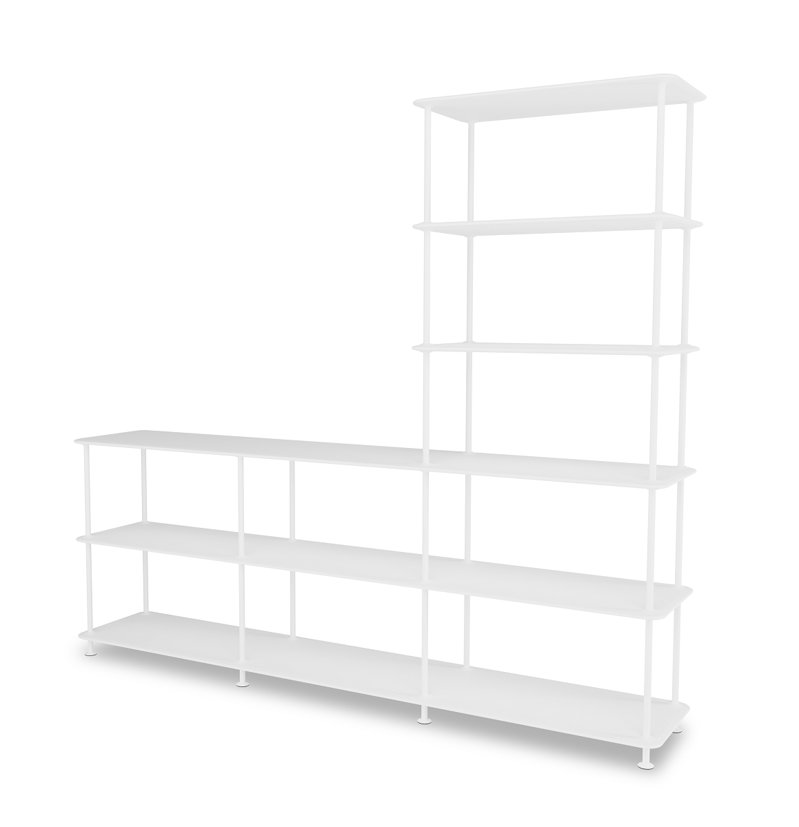 Montana Free Étagere B 203,4 x H 178,1 cm Nouveau blanc