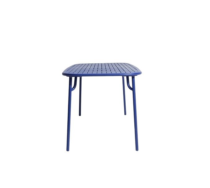 Week-End Rectangle Table Table rectangulaire Petite Friture Bleu